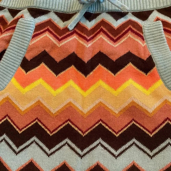 NWT new target missoni 20 years design medium girls chevron zig zag knit skirt - Picture 4 of 12